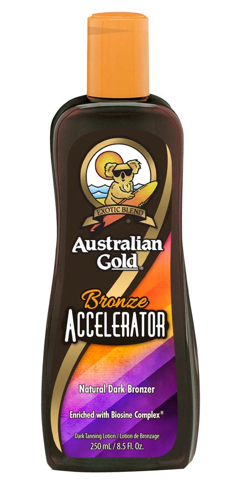 australian gold accelerator dark tanning lotion 250ml